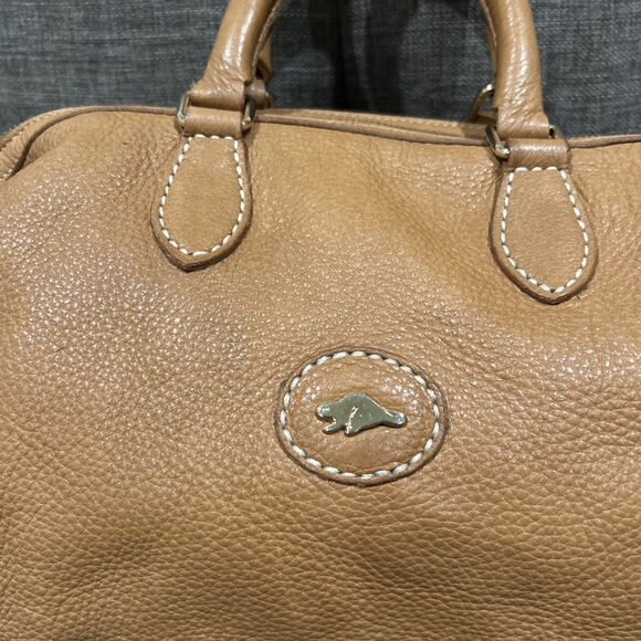 Roots Leather Leader Overnight Bag Duffle Carry On Banff Natural Color Small - Picture 2 of 16